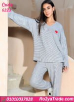 بيجامة شتوي حريمي قطعتين