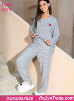 بيجامة شتوي حريمي قطعتين