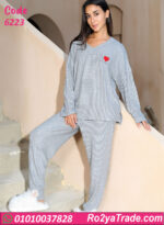 بيجامة شتوي حريمي قطعتين