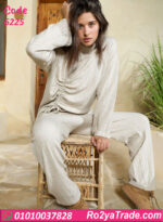 بيجامة شتوي حريمي قطعتين