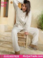 بيجامة شتوي حريمي قطعتين