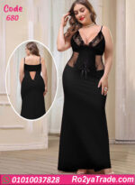 لانجري طويل بلس سايز