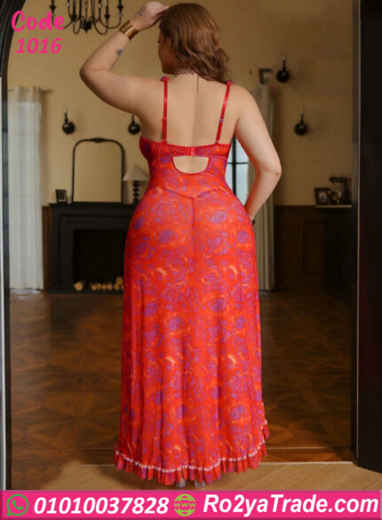 لانجري طويل أحمر