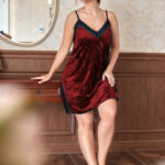 لانجري قطيفة قصير بيج سايز