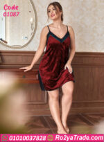 لانجري قطيفة قصير بيج سايز