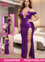 لانجري طويل بسلاسل ذهبية