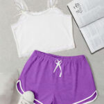 هوت شورت حريمي صيفي دانتيل