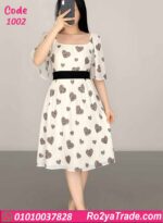 فستان بيتي قلوب