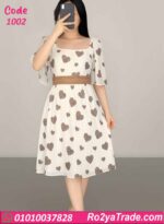 فستان بيتي قلوب