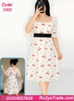 فستان بيتي قلوب