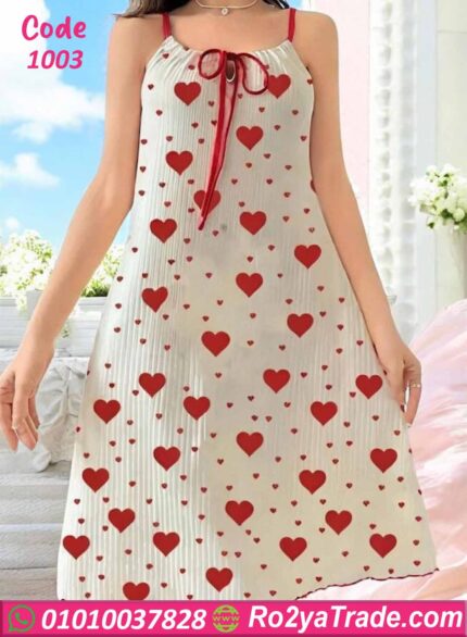 لانجري قصير حريمي قلوب