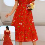 فستان بيتي صيفي