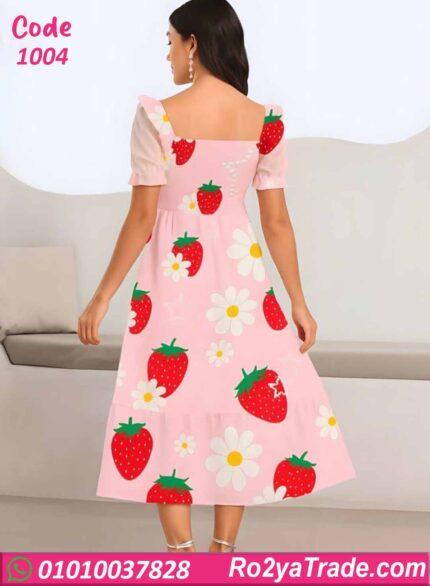 فستان بيتي صيفي