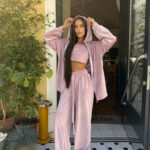 بيجامة شتوي حريمي 3 قطع