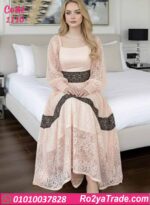 فستان دانتيل طويل