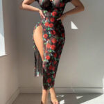 لانجري ورد طويل