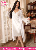 لانجري روب أبيض