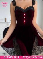 لانجري قصير دانتيل