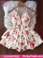 دريس صيفي قصير وردي