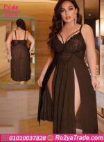 لانجري طويل بيج سايز شيفون