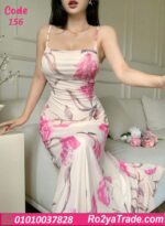 دريس صيفي طويل مشجر