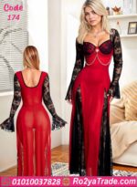 لانجري دانتيل طويل