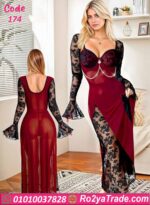 لانجري دانتيل طويل