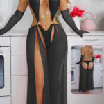 لانجري مفتوح طويل