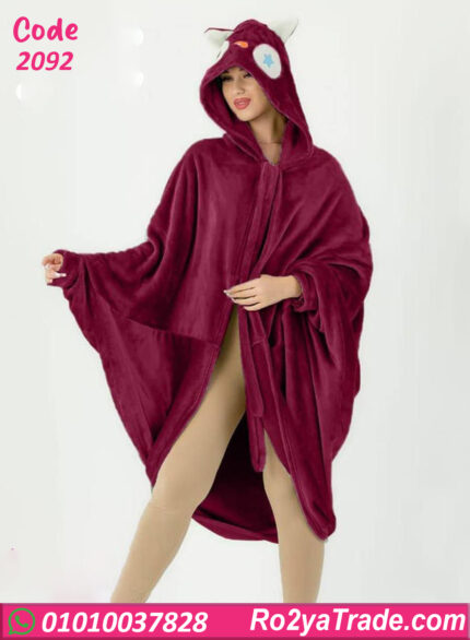 روب شتوي نسائي قصير