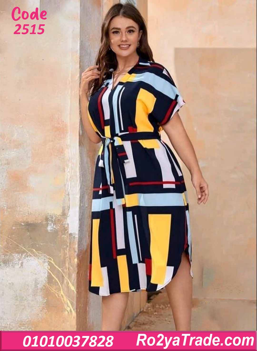 2515-2 كاش مايوه بيتي صيفي بحزام