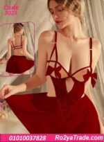 لانجري قصير بجيبة شفافة