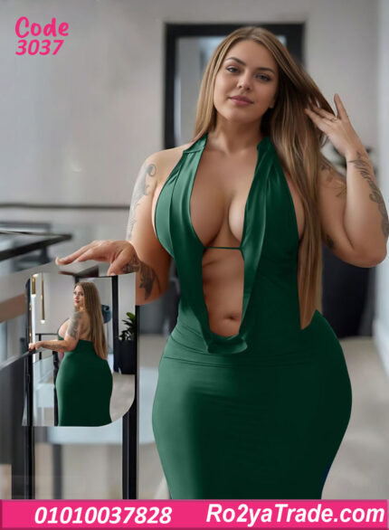 لانجري طويل مفتوح صدر