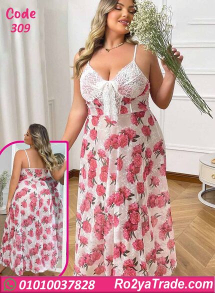 لانجري طويل دانتيل