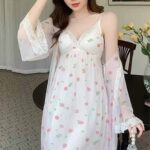 لانجري شيفون قصير