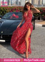 دريس صيفي قصير ورد