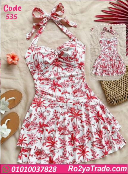 دريس صيفي قصير خامة زبدة