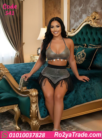 لانجري ميني جيب شبك ستراس