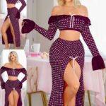 طقم ميني جيب حريمي