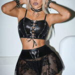 لانجري ميني جيب جلد