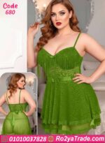 لانجري قصير وان سايز دانتيل