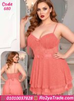 لانجري قصير وان سايز دانتيل