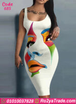 ⁦لانجري قصير مطبوع – كود 685⁩ - الصورة ⁦4⁩