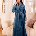 روب شتوي نسائي طويل