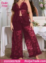 بيجامة دانتيل سكسي