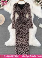 فستان صيفي طويل تايجر