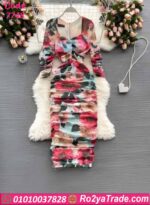 دريس صيفي طويل ورد