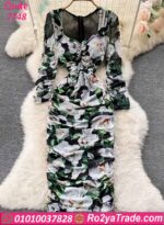 دريس صيفي طويل ورد