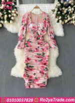 دريس صيفي طويل ورد