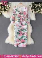 دريس صيفي طويل ورد