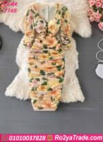 دريس صيفي طويل ورد